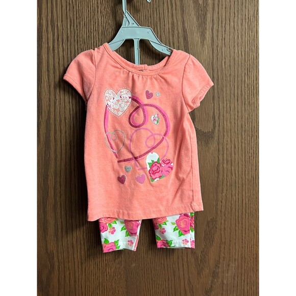 Girls set - Nanette 3pc jacket Capris outfit 24 months - Picture 2 of 3